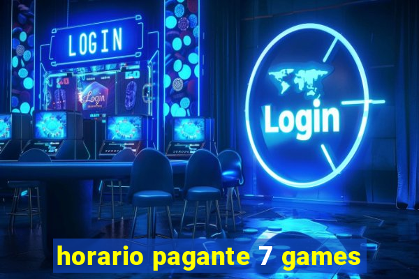 horario pagante 7 games